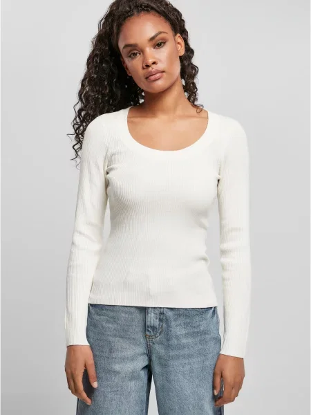 Sweter Urban Classics biały