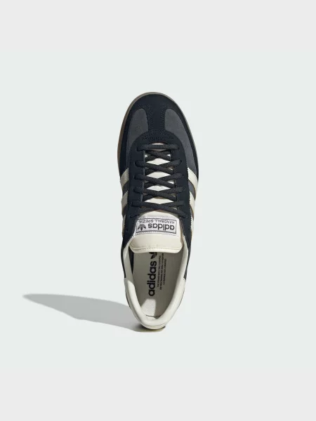 Кожаные кеды Adidas серые