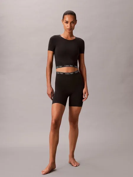Топ Calvin Klein Underwear бавовна/еластан чорний
