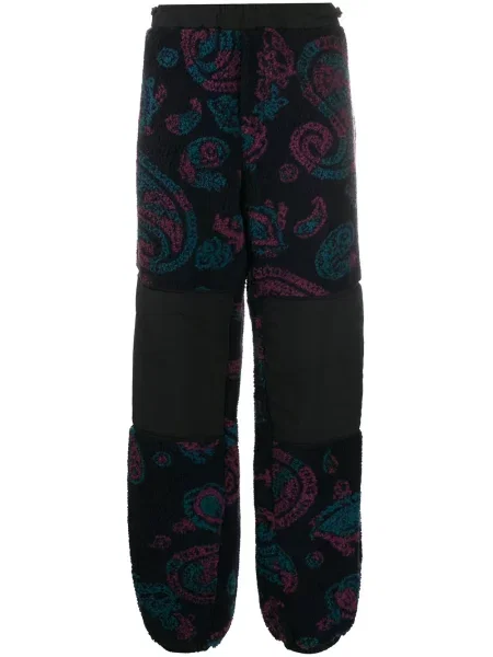 Kalhoty Aries s potiskem s paisley potiskem modré