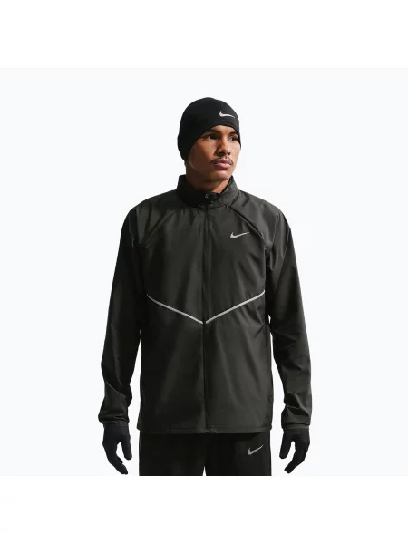 Geacă de alergare pentru bărbați Nike Miler Repel UV black/black negru