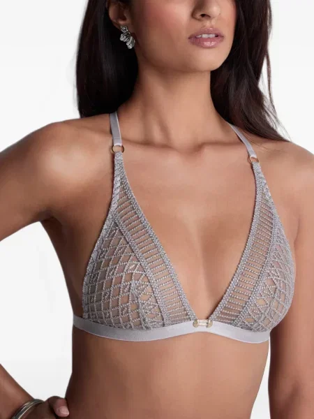 Sutien triunghi Aubade gri