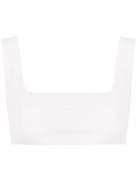 Strój kąpielowy Haight. z krepy biały