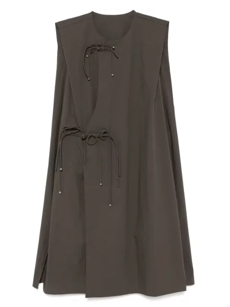 Rochie fără mâneci Jnby fără mâneci de costum verde