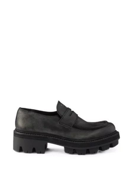 Pantofi loafer Prada din piele negru