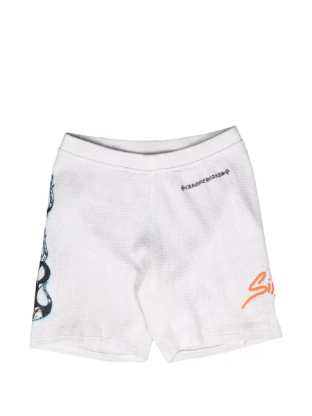 Шорти Chrome Hearts бяло