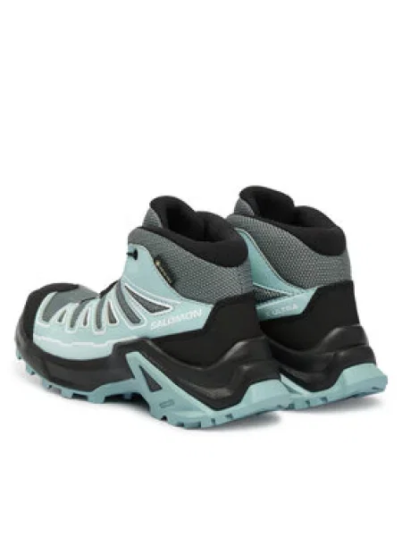 Trekking čevlji Salomon X Ultra Mid Gore-Tex zelena