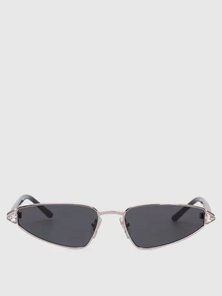 Сріблясті сонцезахисні окуляри Cat-Eye Valentino