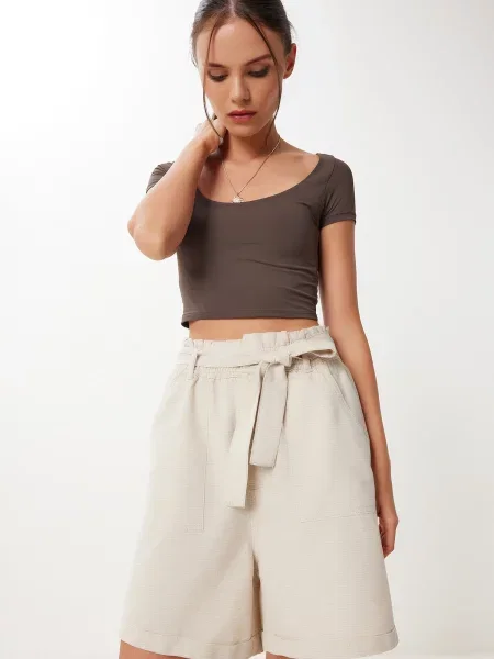 Happiness İstanbul Pantaloni bej