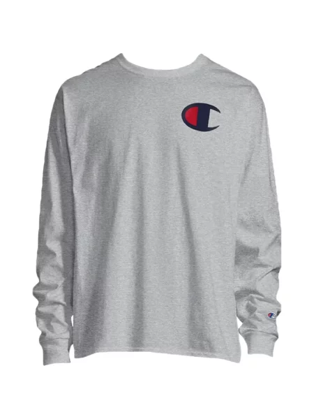 Tricou Champion cu autograf gri