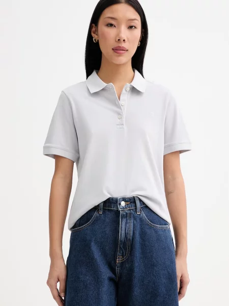 Polo majica Marc O'polo siva