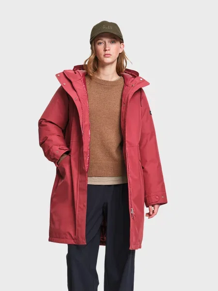 AIGLE Přechodová parka brusinková