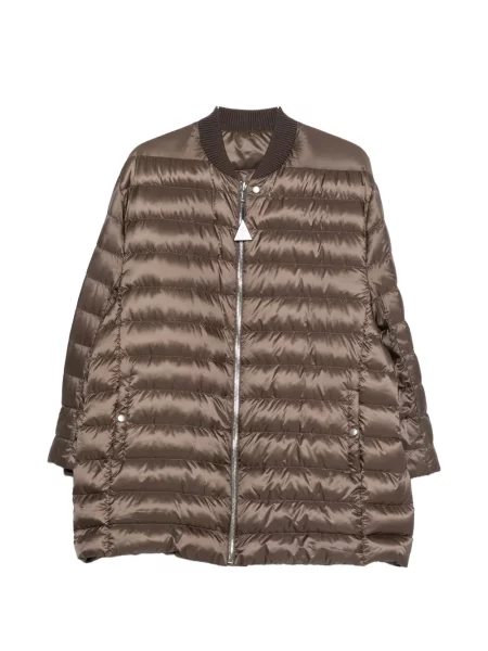 Geacă Moncler + Rick Owens maro