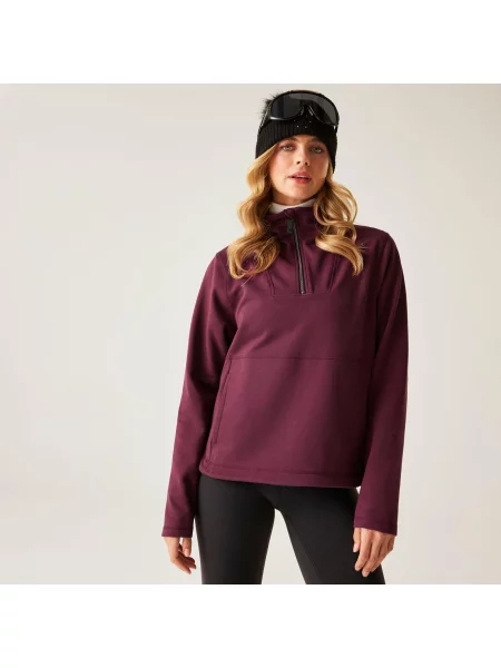 Sweter Wander Relaxed Quarter Zip Polar zielony