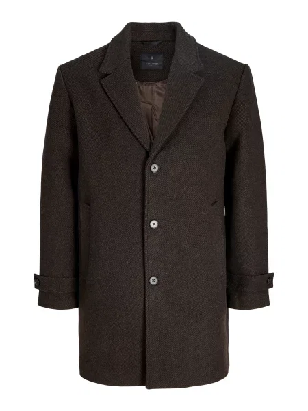JACK & JONES Palton de primăvară-toamnă JPRBLAWALTER închis maro