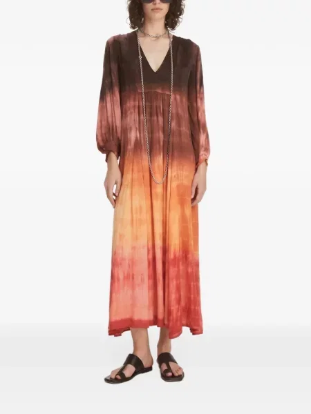 Rochie maxi Maria Cher cu legături maro