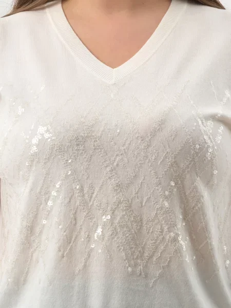 Футболка Panicale Cashmere біла