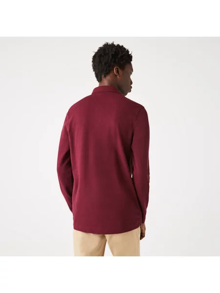 Lacoste Koszulka Polo Z Długim Rękawem Paris Classic Fit Stretch