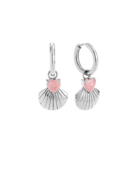 Cala Rose Cercei CABO argintiu roz