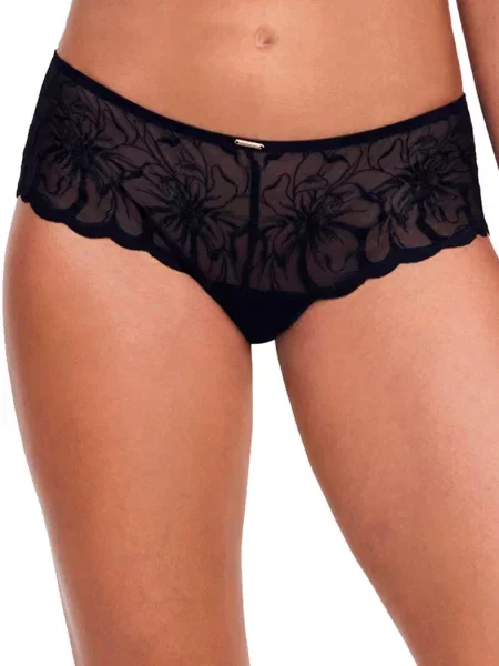 Женские трусики стринг чорні