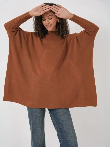 Bigdart Svetr Pullover velbloudí