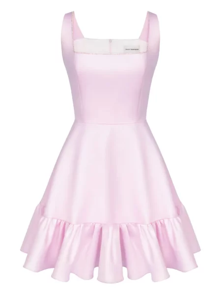 Mała mały sukienka mini Post Meridiem garniturowa różowa