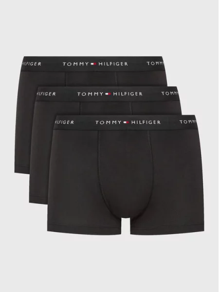 Hlačke Tommy Hilfiger črna