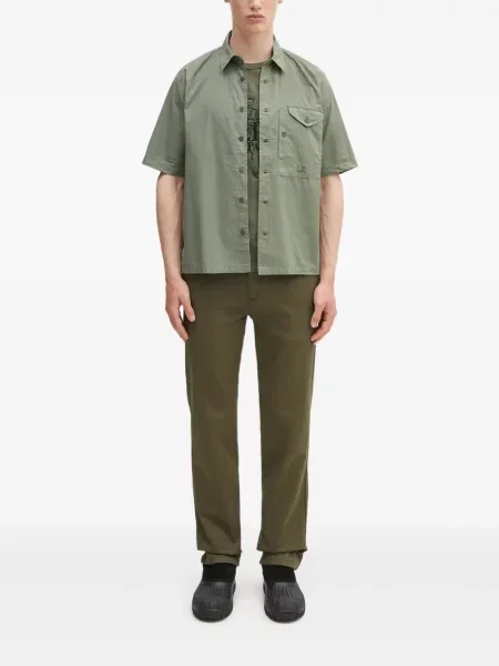 Cămașă C.p. Company scurtă verde