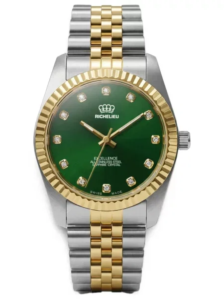 Ceas Richelieu Swiss verde