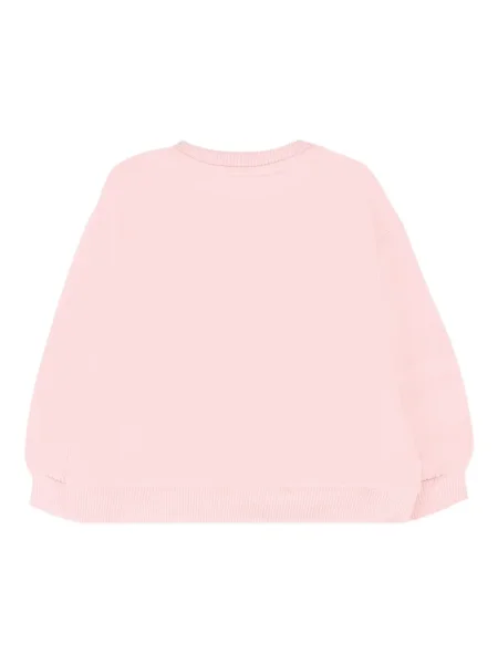 Bluza dziecięca Moschino różowa