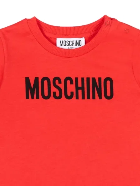 Koszulka dziecięca Moschino czerwona