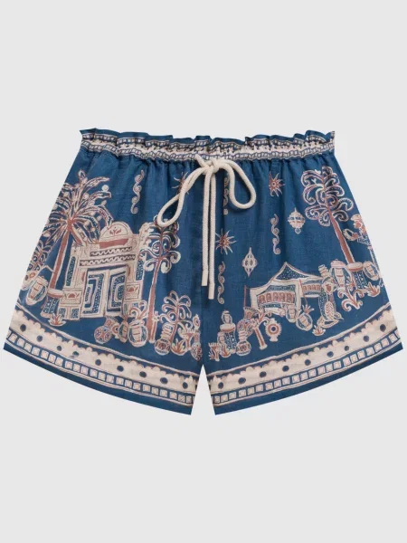 Шорти Acacia з льону Alemais сині