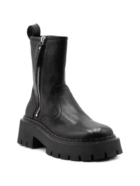 Botine Vic Matié cu platformă negru