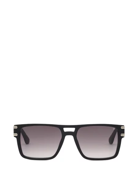 Ochelari de soare Philipp Plein Eyewear cu autograf negru