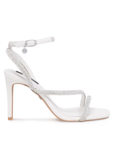 Sandały Nine West białe