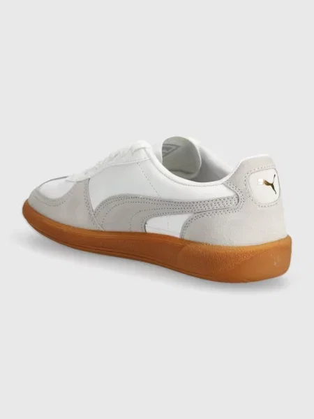 Kožené tenisky Puma bílé