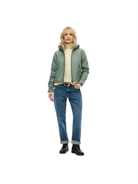 Kurtka wodoodporna Superdry Softshell Trekker zielona