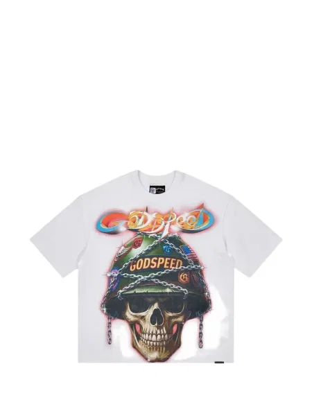 Tricou Godspeed alb