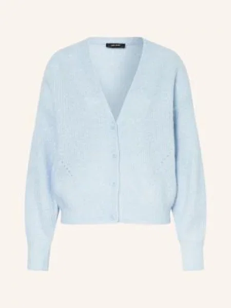 Mos Mosh Kardigan Thora Z Dodatkiem Alpaki blau