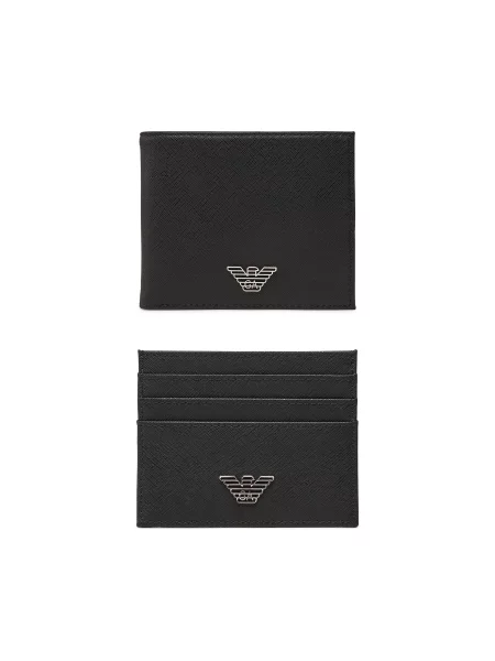 Denarnica Emporio Armani črna