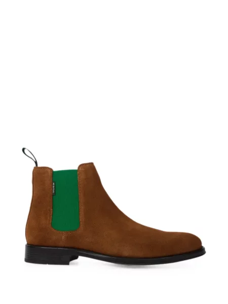 Botine chelsea Ps Paul Smith din piele de căprioară maro