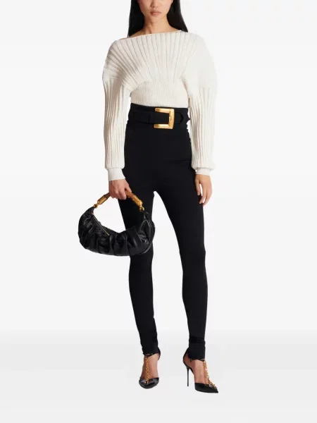 Pulover Balmain lung alb