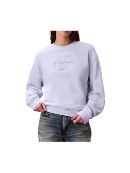 Bluza Calvin Klein fioletowa
