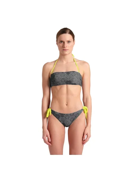 Strój kąpielowy dwuczęściowy kostium na basen plażę Arena Bikini żółte