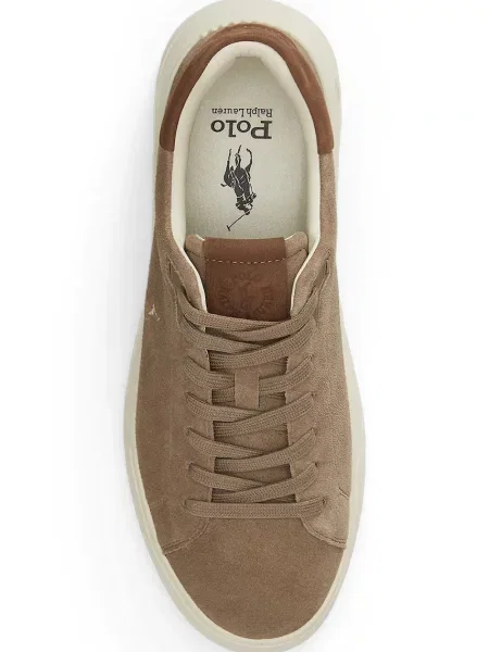 Замшевые кроссовки Polo Ralph Lauren