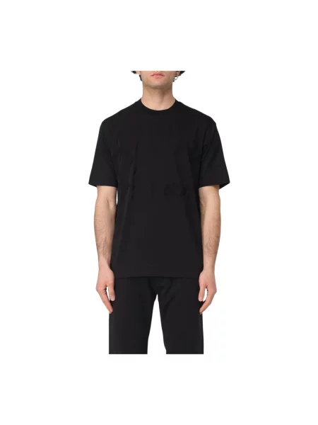 Koszulka Emporio Armani z krótkim rękawem czarna