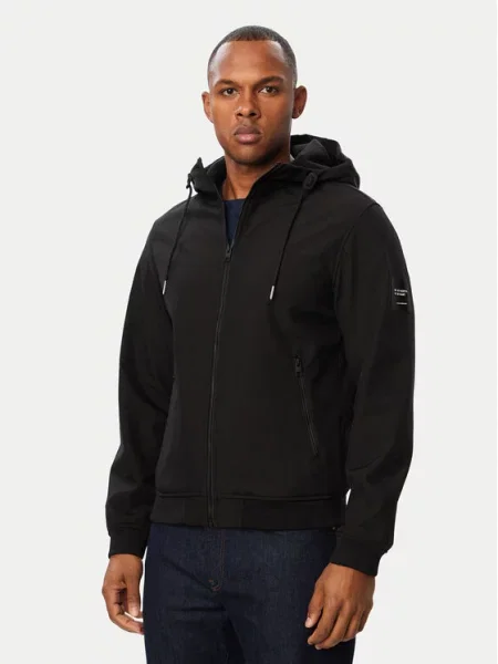 Jack & Jones Демісезонна куртка чорний