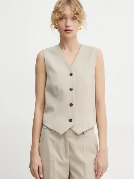 Vestă By Malene Birger bej