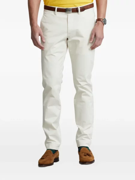 Tricou polo Polo Ralph Lauren cu glugă cu blană cu broderie roșu