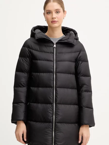 Hetrego geacă de puf HANNA de iarnă oversize negru